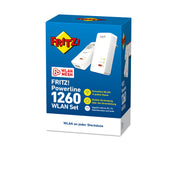 FRITZ!Powerline 1260/1220 Set – WLAN & 1.200 MBit/s für Streaming & NAS